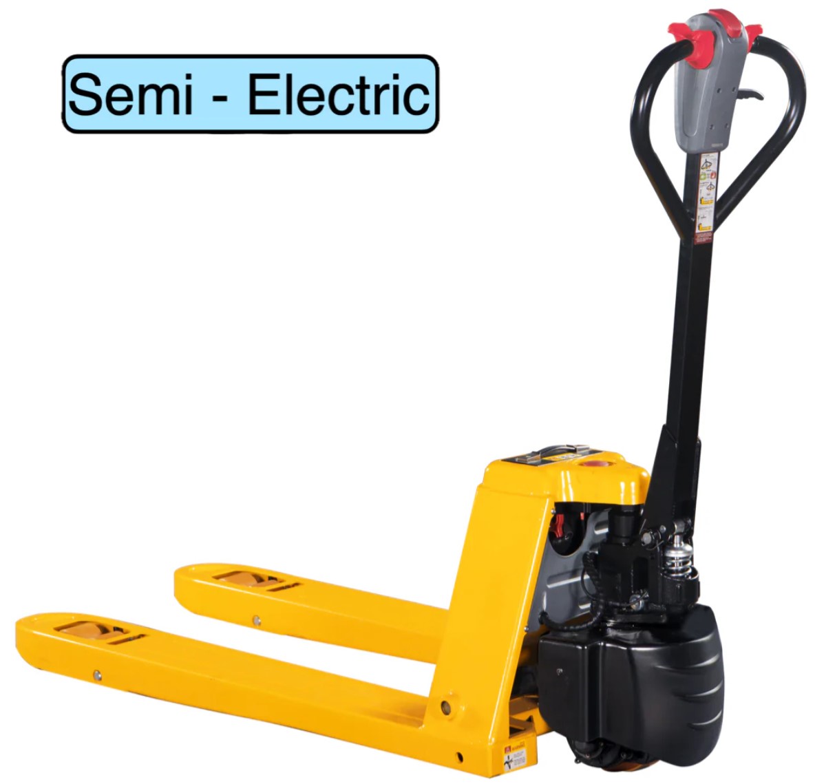 Semi Electric Pallet Truck Load Capacity 2000kg