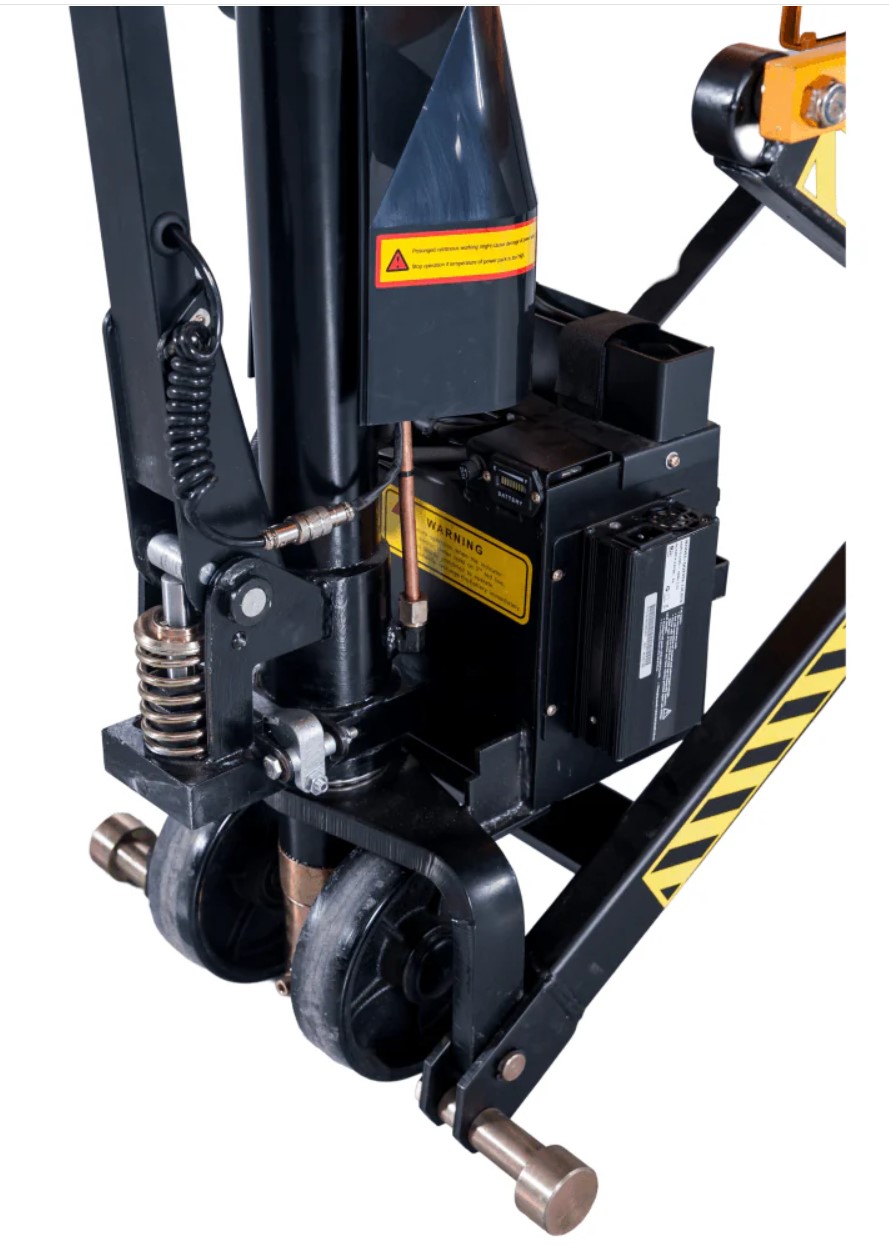 Electric High Lift Pallet Truck Load Capacity 1500kg