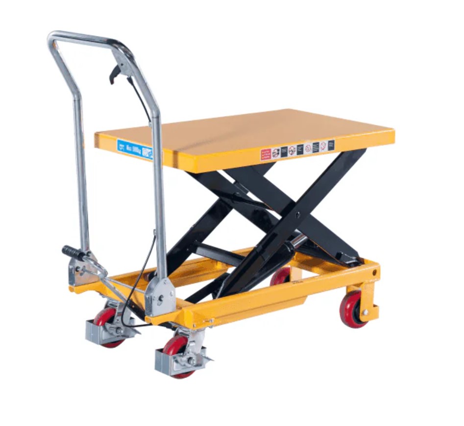 Mobile Scissor Lift Table Load Capacity 150kg