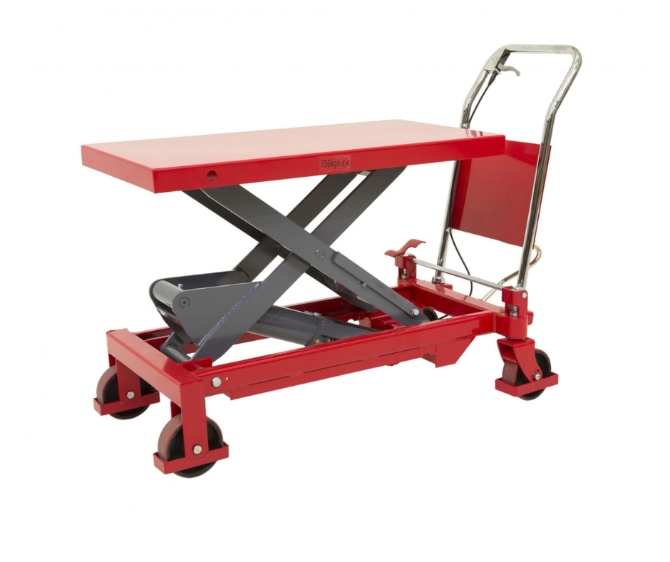 Mobile Scissor Lift Table Load Capacity 750kg