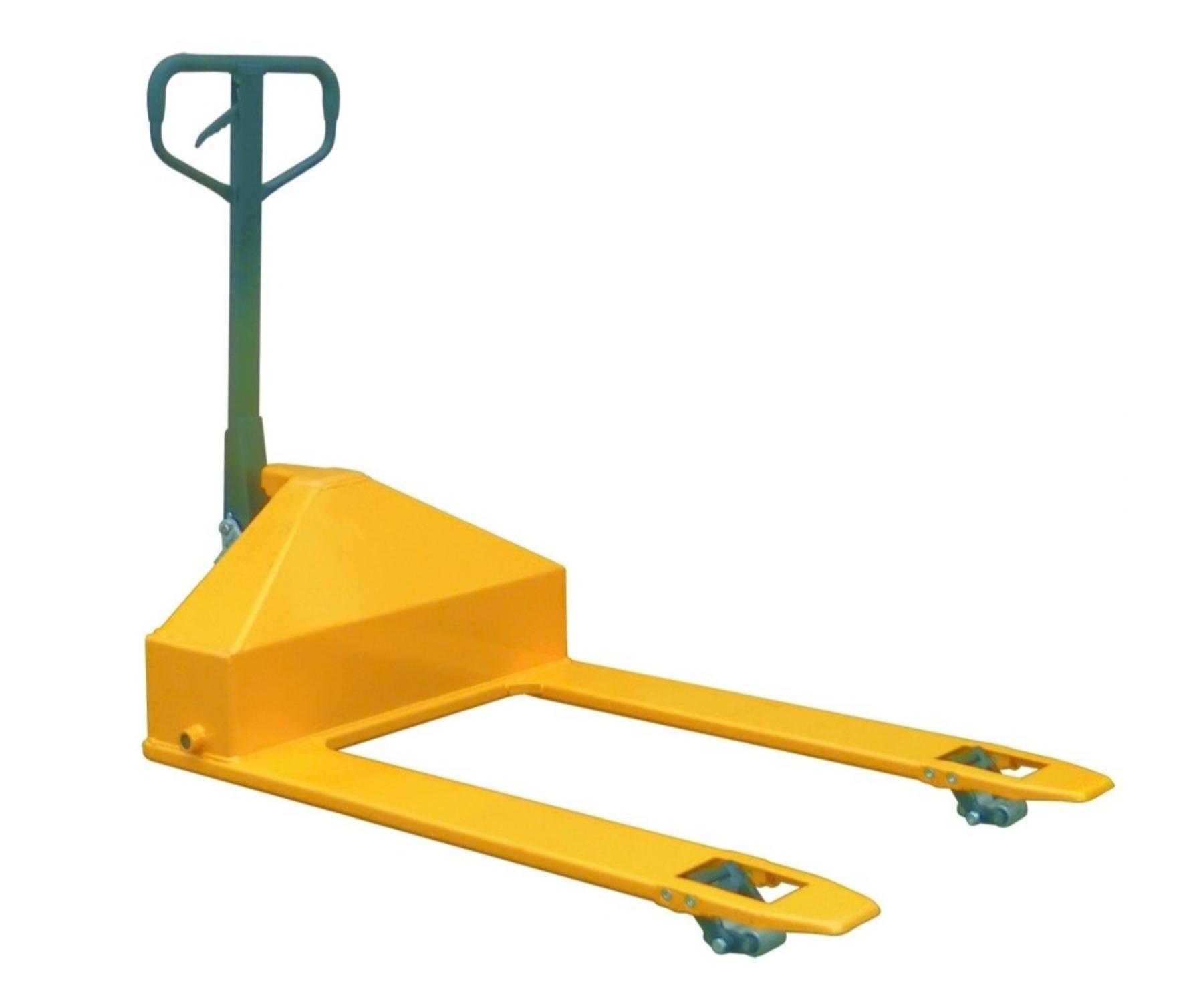 Extra Low Profile Wide Pallet Truck - 35mm Load Capacity 1000kg