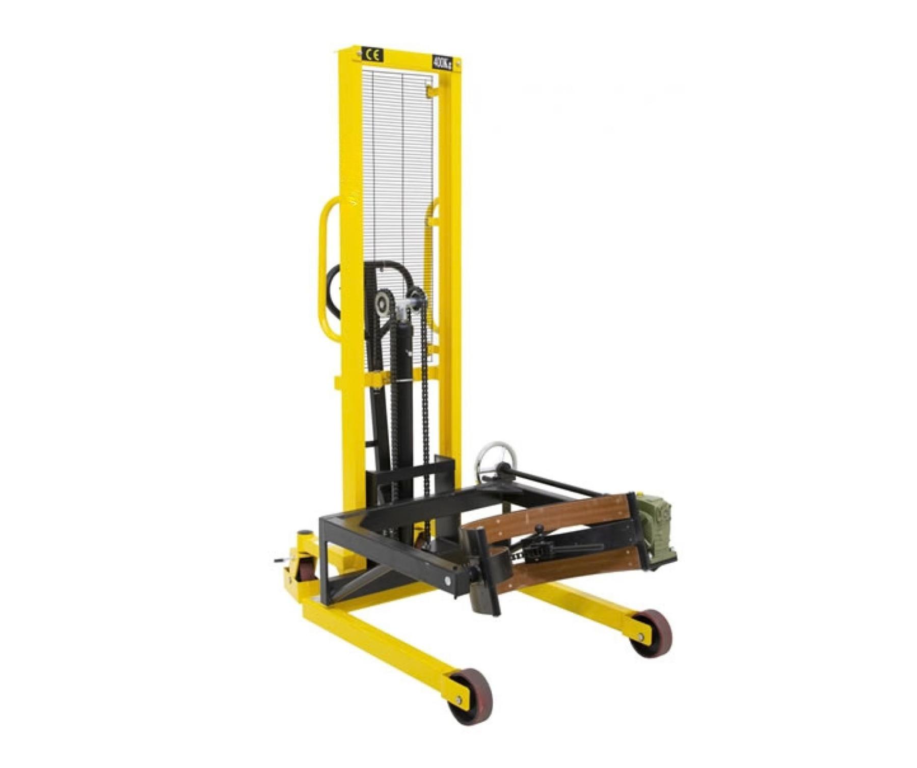 Hydraulic Drum Stacker - 1350mm Lift Height Load Capacity 400kg